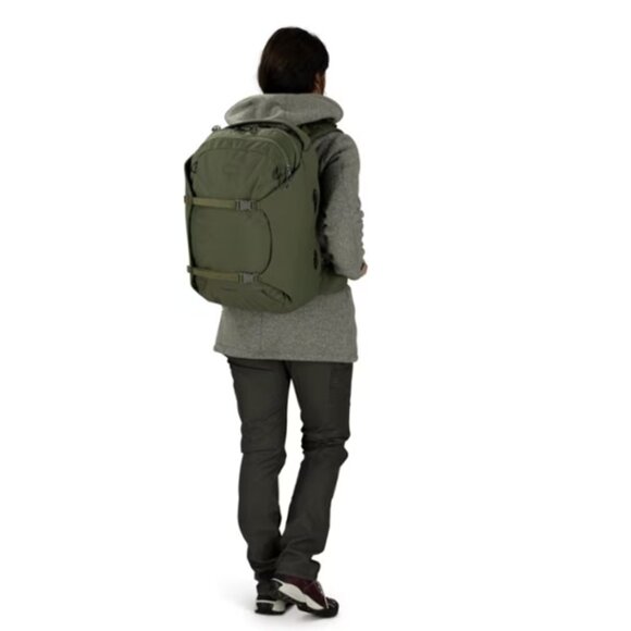 Osprey Porter 30L Carry On Travel Backpack - Petunia Blue color. - Picture 11 of 16